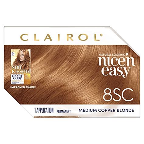 Clairol Nice N Easy Permanent Hair Color Sc Medium Copper Blonde Pack Of Blondes Pricepulse