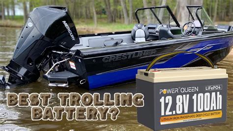 Best Batteries For Trolling Power Queen LiFePO4 Battery Install Test