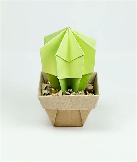 Posted The Tutorial For This Origami Cactus Youtu Be