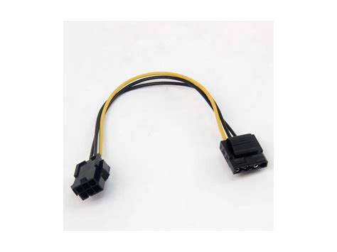 Molex To Pci E Power Adapter Ide 4pin 4 Pin Female To 6 Pin Female 6pin Graphics Video Card