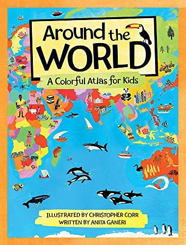 Amazon.com: Around the World: A Colorful Atlas for Kids: 9780807504437 ...