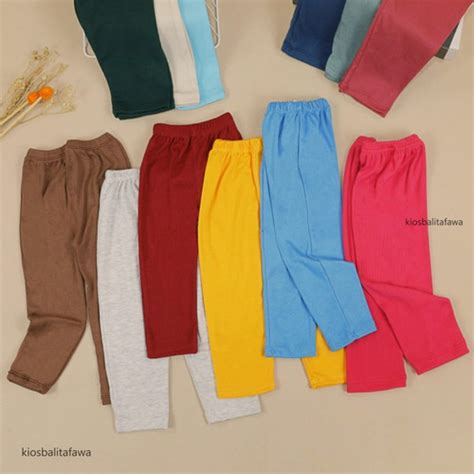 Jual PILIH WARNA Legging Sheila Uk Bayi 3 12 Bulan Leging Anak