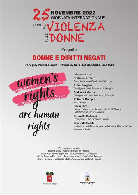 Donne E Diritti Negati Provincia Di Perugia