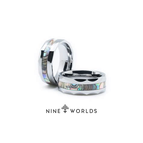 Jual Nine Worlds Cincin Tungsten Carbide Original 8mm Pria Wanita