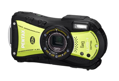 Pentax Optio WG 1 And WG 1 GPS Rugged Cameras