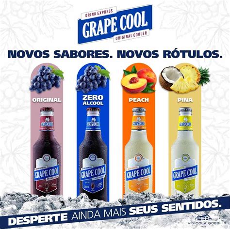 Vinícola Góes lança novos sabores do Grape Cool Engarrafador Moderno