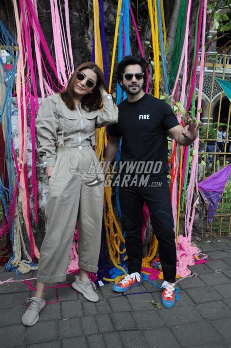 Varun Dhawan and Anushka Sharma promote Sui Dhaaga – Made In India in style