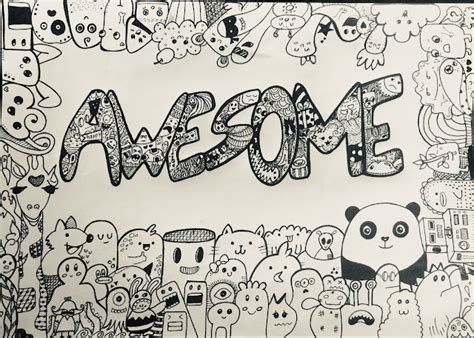 AWESOME DOODLE ART