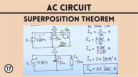 Superposition Theorem In Ac Circuits Circuit Theory Unit 2 Eee