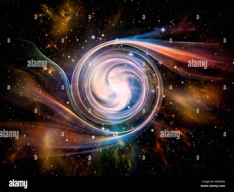 Vortex in Space Stock Photo - Alamy