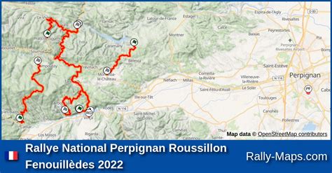 Mapy Zaplanuj Rallye National Perpignan Roussillon Fenouillèdes 2022