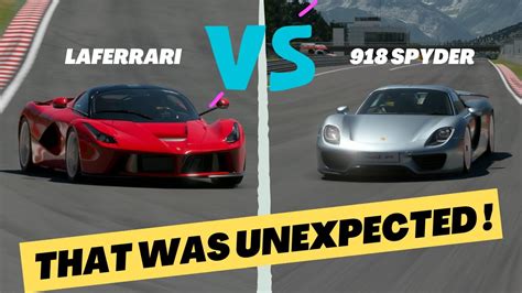 LaFerrari VS Porsche 918 Spyder The Holy Trinity Experiment The