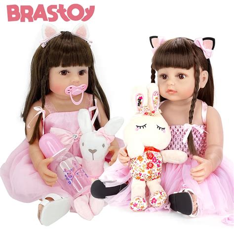 Brastoy Boneca Beb Reborn G Mea Princesa Corpo De Silicone Envio Do