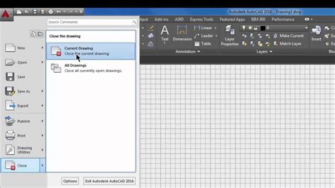 Autocad 2016 Start A New Drawing 56 YouTube
