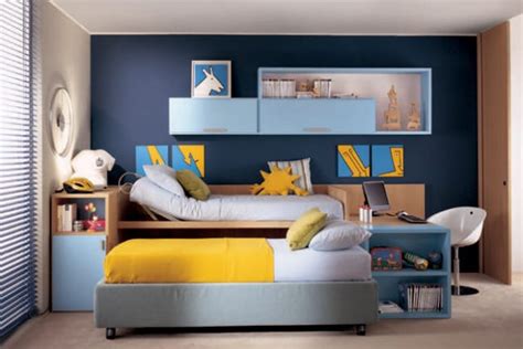 16 Joyful Childs Room Designs With Blue And Yellow Tones