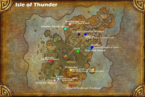 Wow Rare Spawns Isle Of Thunder Rare Spawns