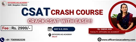 Csat Crash Course 2024 Master The Exam In No Time