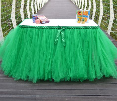 Tutu Table Skirt In Handmade