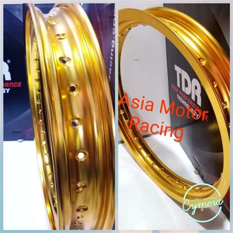 Jual Velg TDR Velg Tdr Original TDR Ring 17 185 215 Warna Gold Made In