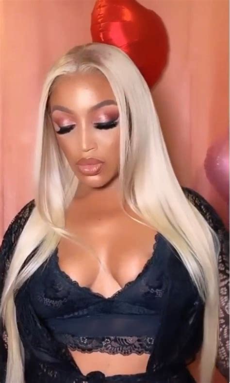 Blonde Lace Frontal Human Hair Wig Density Etsy