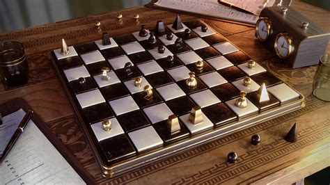 Free Model Download: Chess Set - BlenderNation