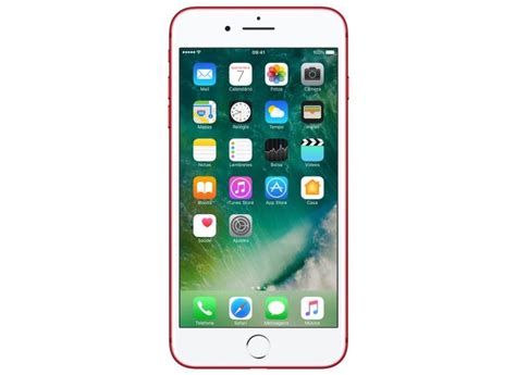 Smartphone Apple Iphone Plus Vermelho Gb Ios Mp O Melhor