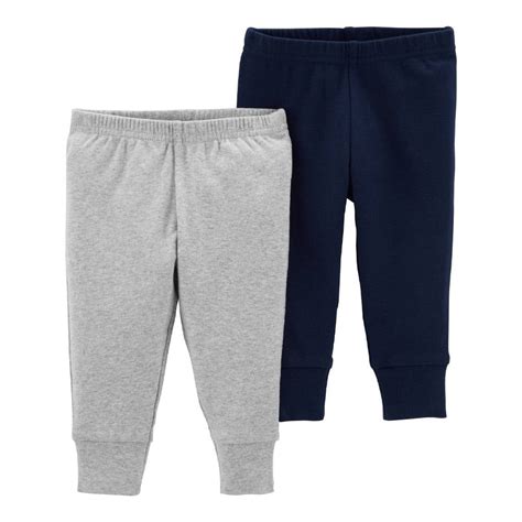 Set De Pantalones Carter S Gris Liso M Walmart