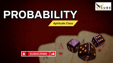 Probability Aptitude Class V Cube Software Solutions Best Training