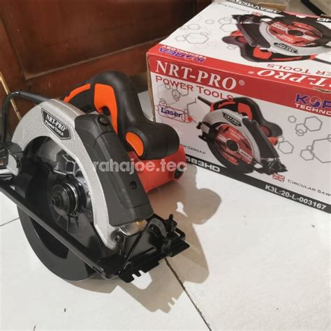 Jual Mesin Circular Saw Laser NRT PRO 583HD Gergaji Potong Kayu NRT PRO