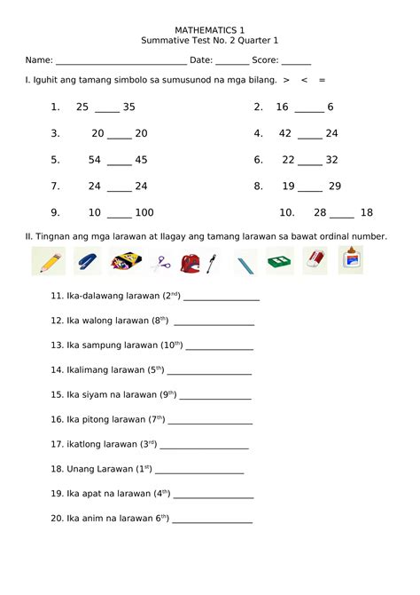 Summative Test Math Interactive Assessment Worksheets Word Search Hot Sex Picture