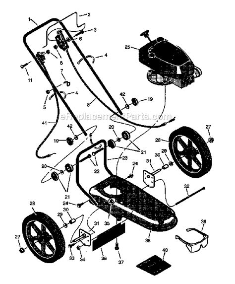 Craftsman Walk Behind Trimmer Parts Diagram