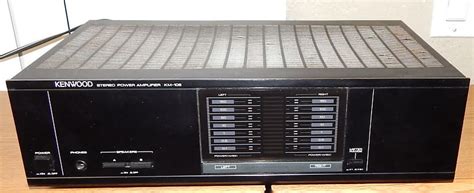 Kenwood KM-106 power amplifier recapped | Reverb