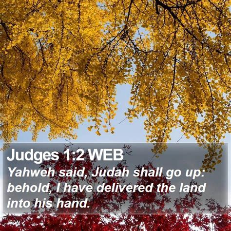 Judges 1 2 WEB Scriptures Images