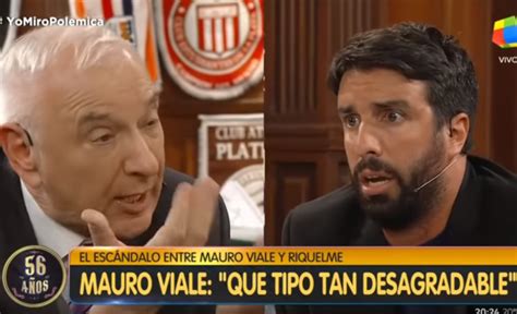 Pelea Y Gritos La Tensa Pelea Entre Mauro Viale Y Flavio Azzaro Por