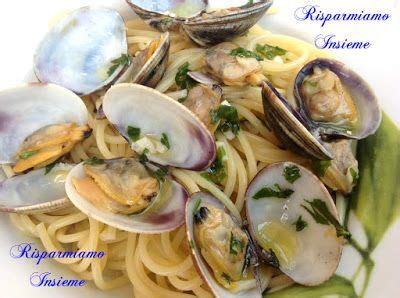 Risparmiamo Insieme Let S Save Together Spaghetti Con Le Vongole