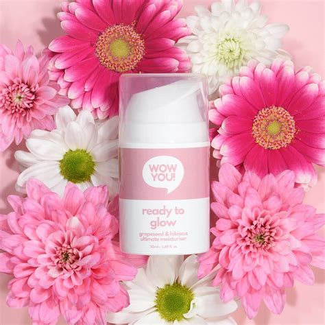 Ready to Glow™ | Natural Daily Moisturiser with Grapeseed & Hibiscus ...