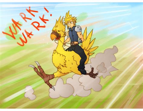 Chocobo Cloud By Anmazol On Deviantart