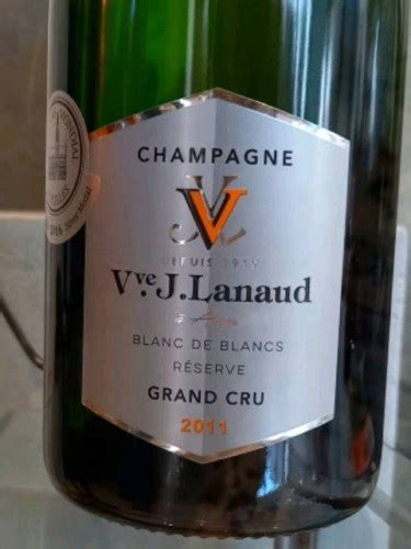 Veuve J Lanaud R Serve Blanc De Blancs Champagne Grand Cru Avize