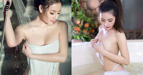 Không còn máu để xịt trước loạt ảnh bán nude cực kì nóng bỏng của siêu mẫu Thái Lan trong nhà