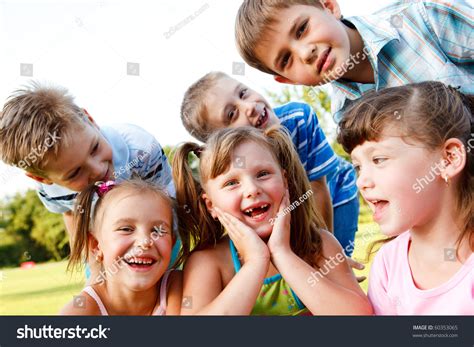 Preschool Kids Laughing Stock Photo 60353065 Shutterstock