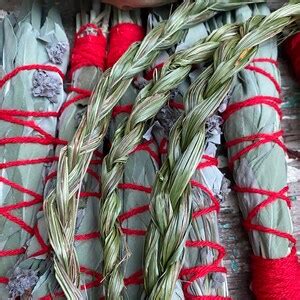 Sweetgrass/sweetgrass Braid/smudging/sacred Space/energy Clearing ...