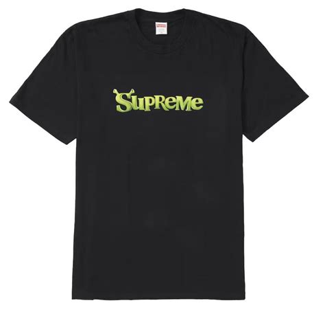Supreme Shrek Tee Black – RIF LA