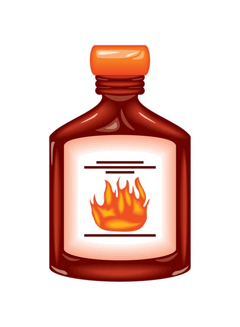 Hot Sauce Bottle 24408891 Vector Art At Vecteezy