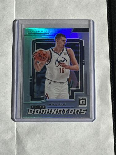 2021 22 Panini Donruss Optic Elite Dominators Holo Prizm Nikola Jokic