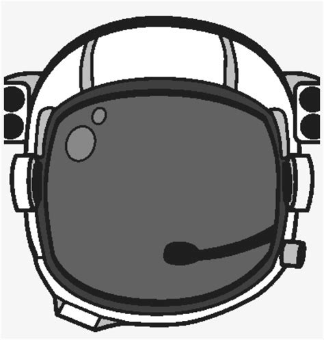 Cartoon Astronaut Helmet