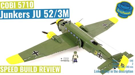 Cobi Junkers Ju M Speed Build Review Youtube