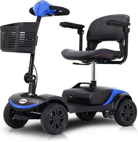 Folding Electric Powered Mobility Scooters For Seniors Adults 4 Wheel