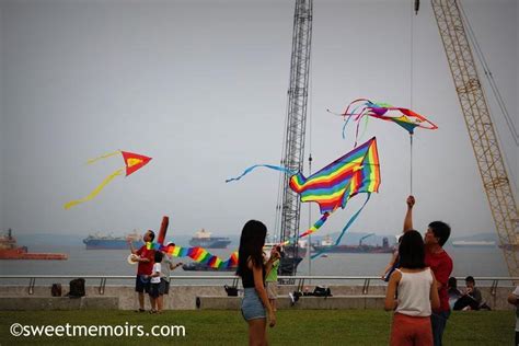 Cherry Berry : Kite Flying at Marina Barrage