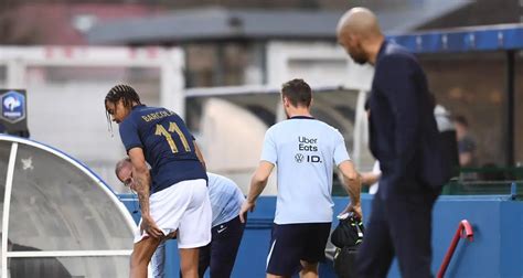 Equipe de France U23 Thierry Henry est déçu pour Barcola et pour le PSG