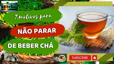 7 motivos para nao parar de beber chá YouTube